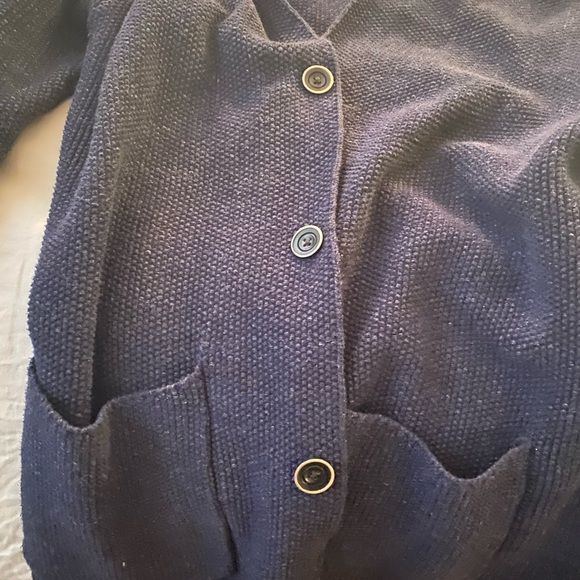 Nils Sundstrom Blue Knit Jacket - Picture 4 of 4